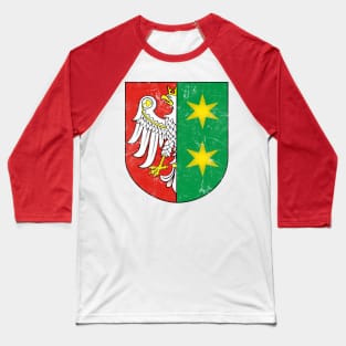 Lubusz Voivodeship, Poland - Vintage Distressed Style Baseball T-Shirt